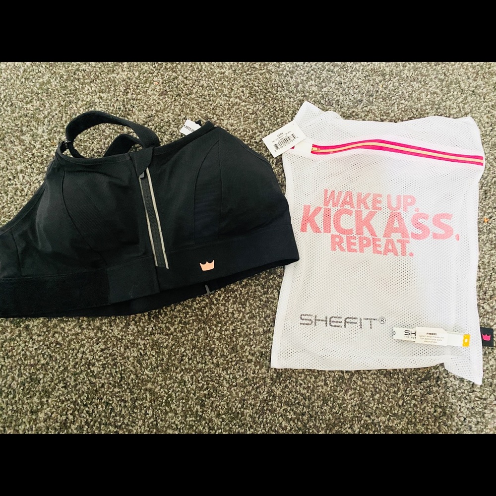 SHEFIT Black Sports Bra